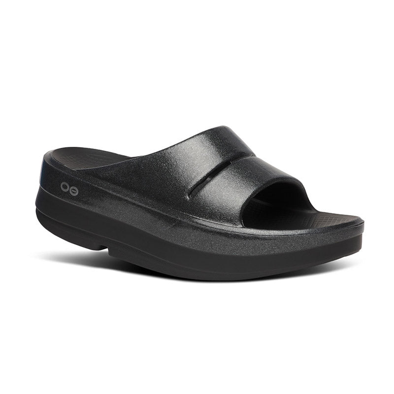 OOmega OOahh Luxe - Black Sparkle – OOFOSオフィシャルサイト