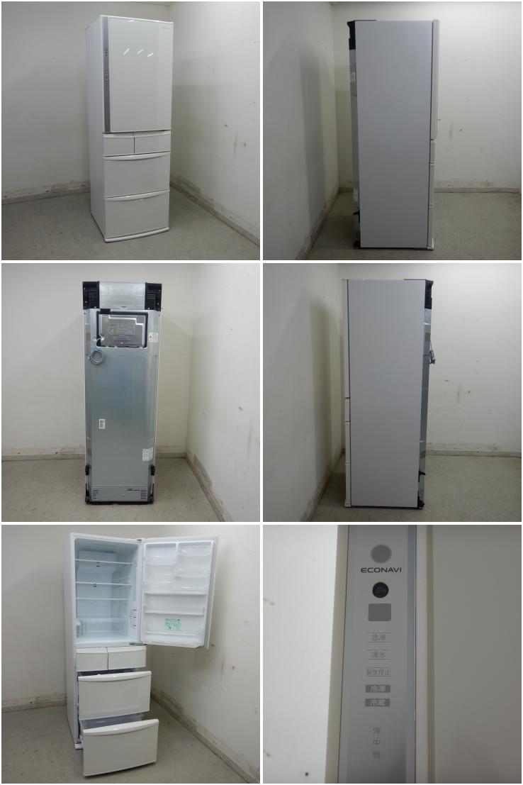 中古】 A05993 冷凍冷蔵庫（家庭用） パナソニック NR-EV41S5-W 2020年