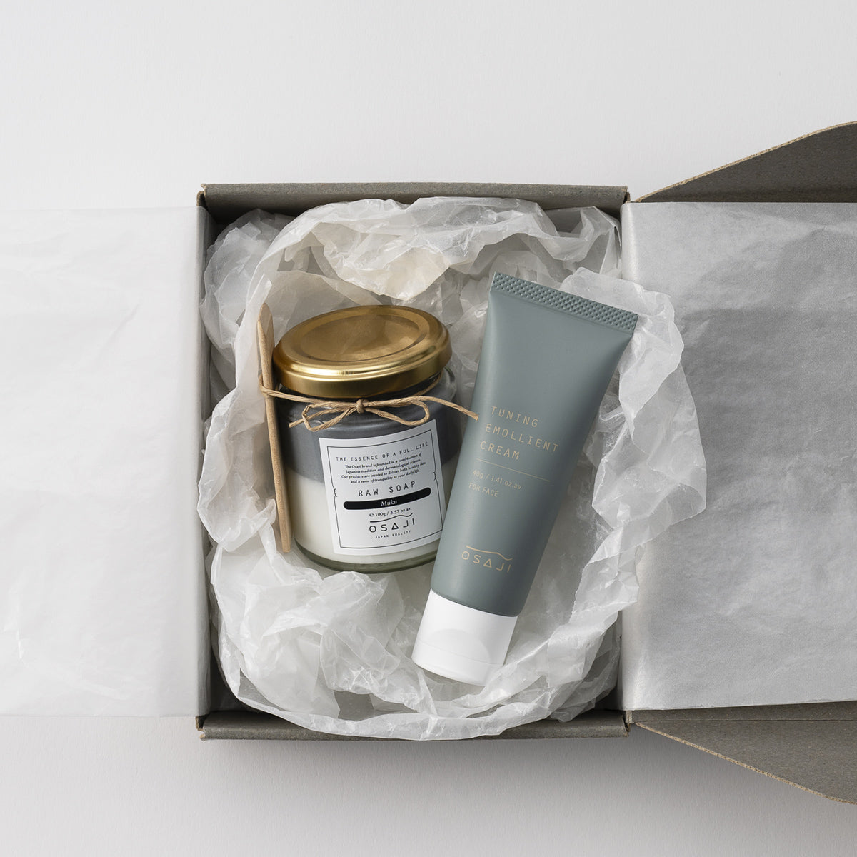 オサジ シグネチャーギフトセット(ローソープ・ハンドクリーム