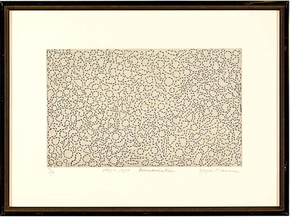 草間彌生 直筆サイン 限定30部 エッチング 《Accumulation》