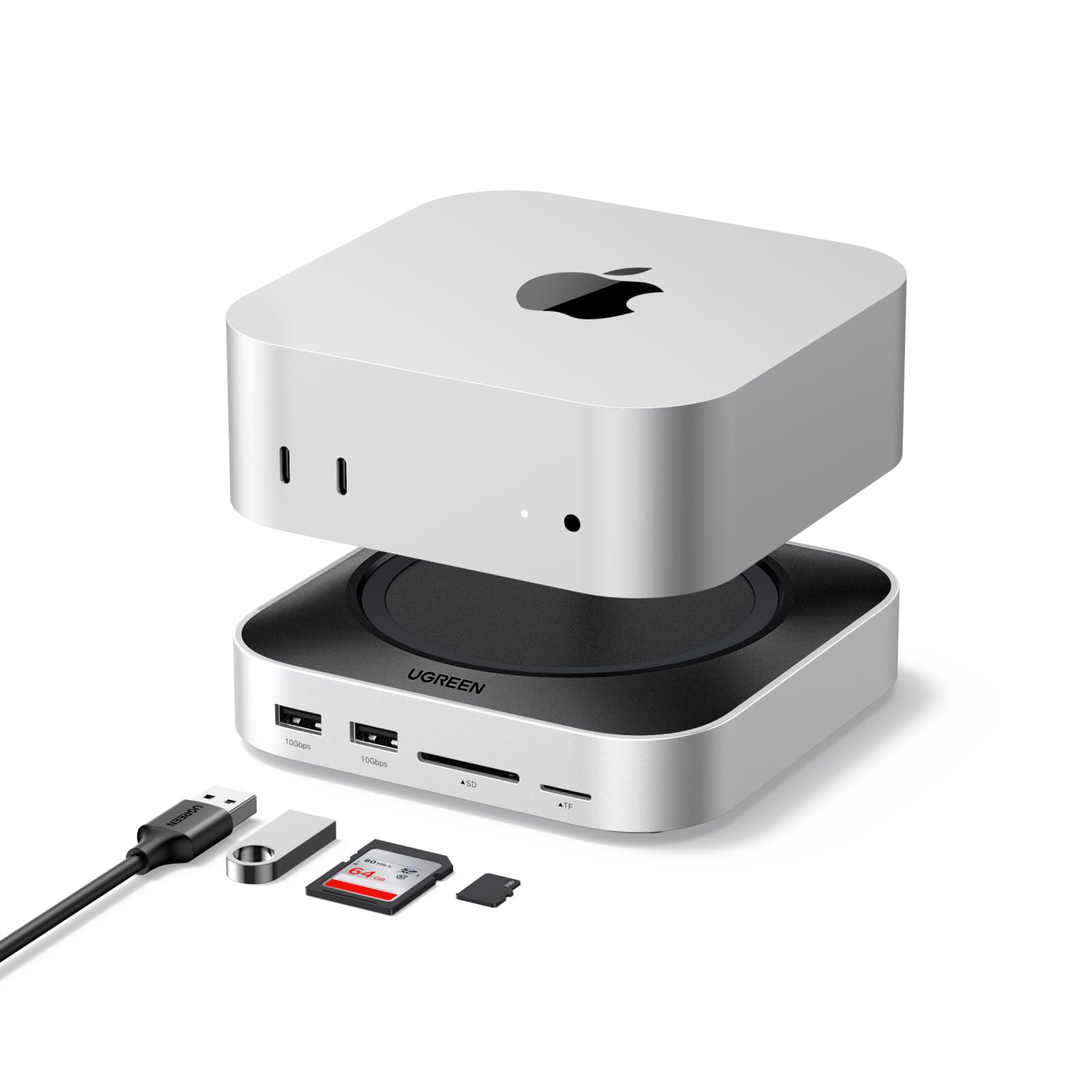 UGREEN Mac Mini M4 Docking Station with SSD Enclosure – 11-in-1