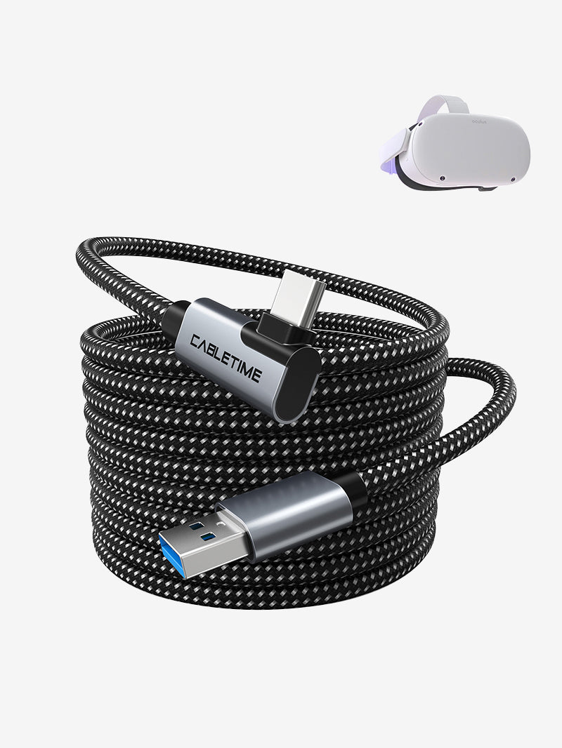 Oculus Quest 2 VR代替用USB 3.0データリンクケーブル