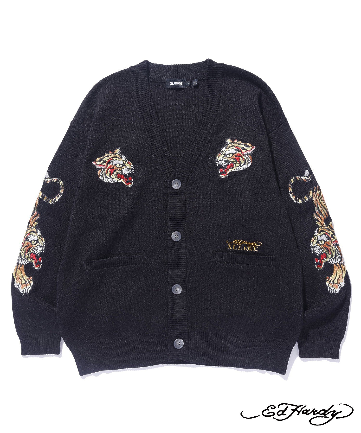 XLARGE×ED HARDY KNIT CARDIGAN – calif（カリフ）公式サイト