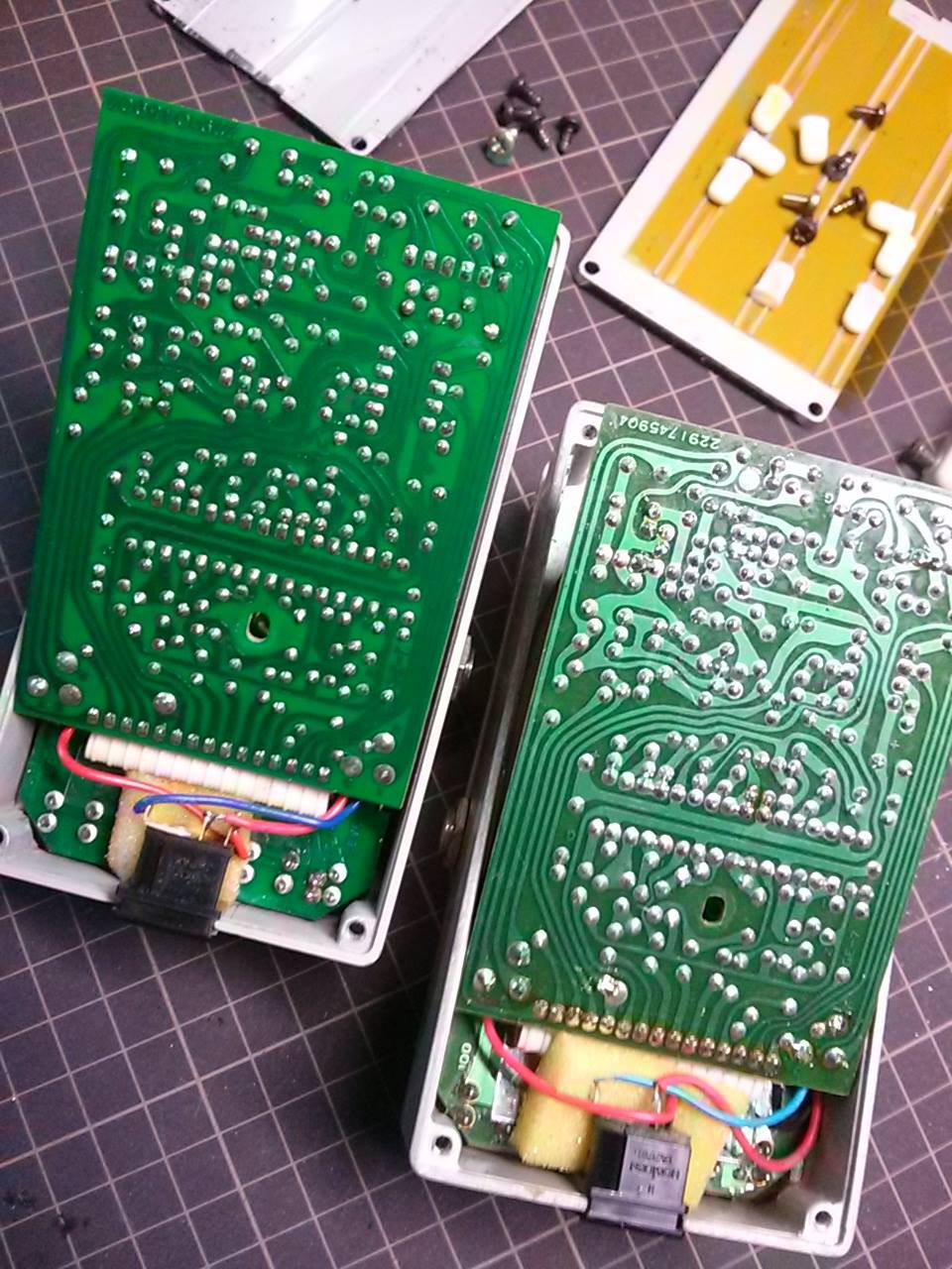 BOSS GE-7 ハイファイMOD ノイズ削減&音抜け改善 改造 | エフェクター