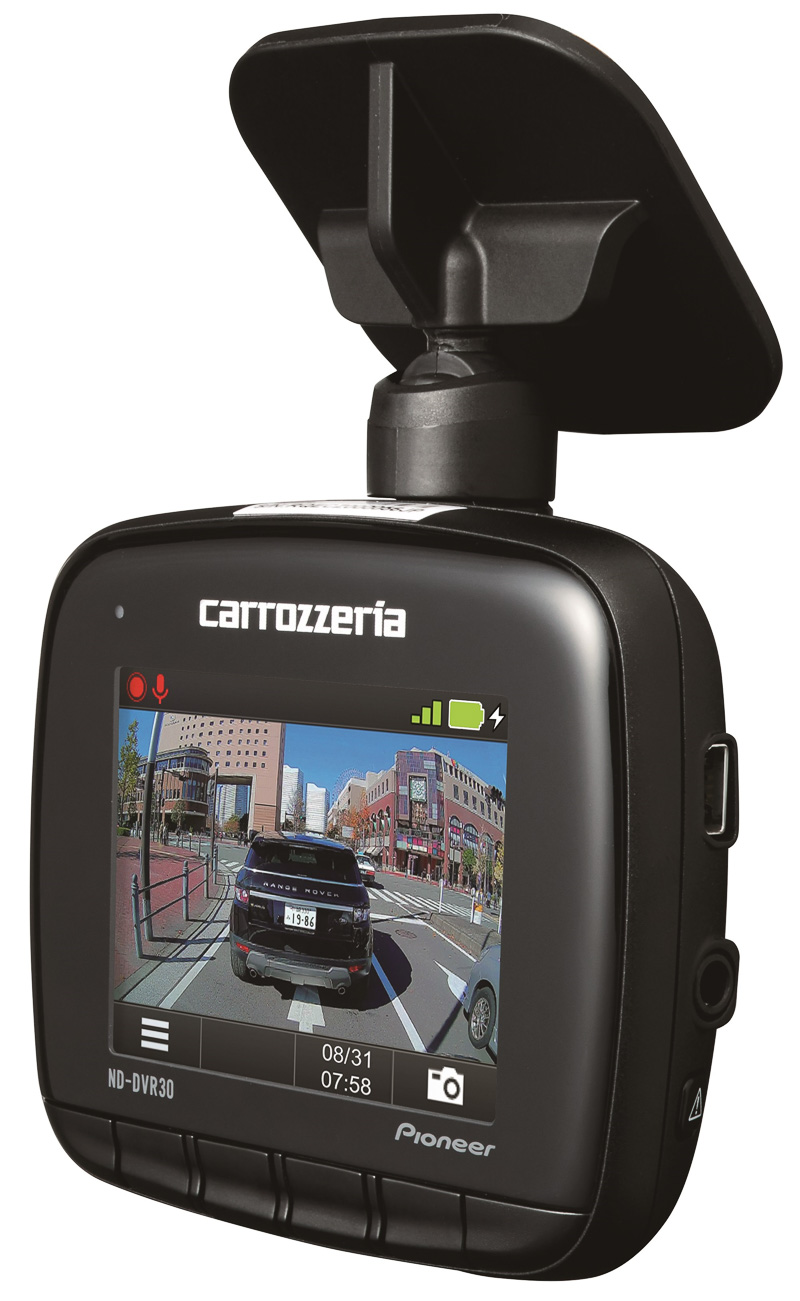 パイオニア、2カメラ同時録画に対応して「安全運転警告」も行なう業務
