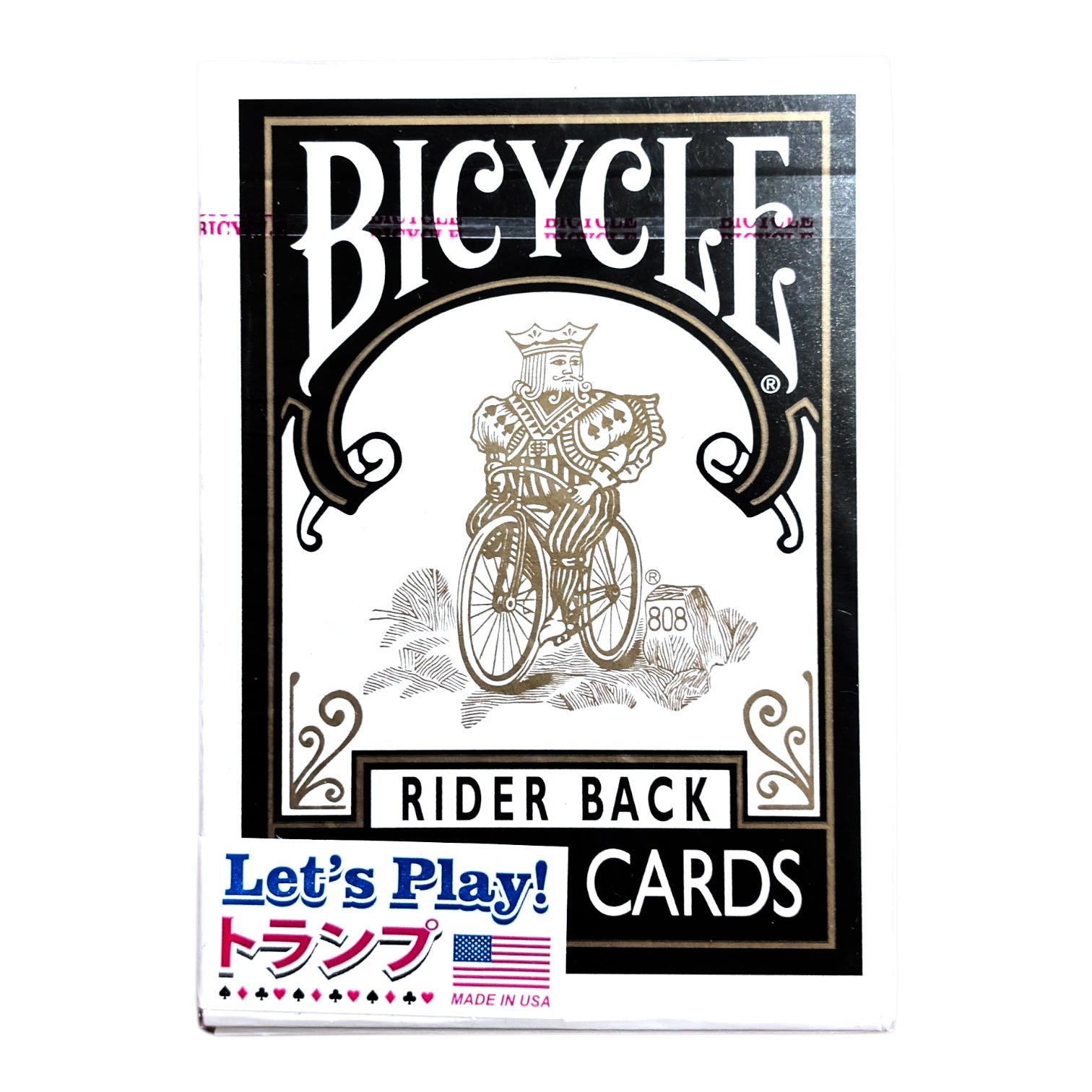 Bicycle Rider Back Black Limited Japan Edition Playing Cards – Cardvo