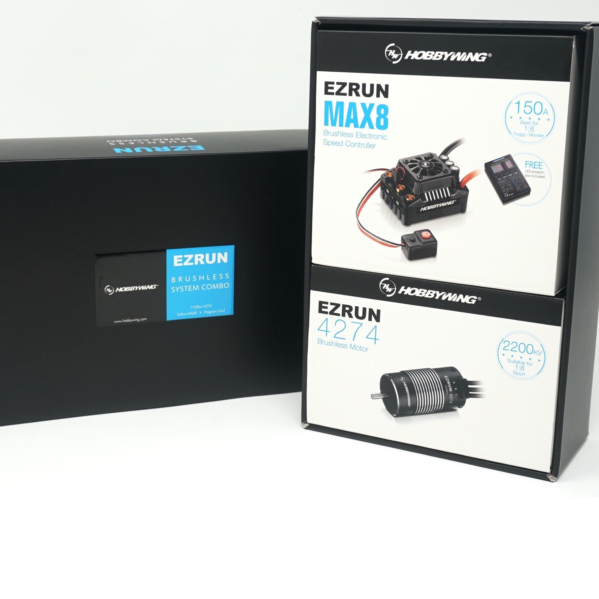 Hobbywing EZRUN MAX 8 COMBO (2600kv) – Cardinal Racing