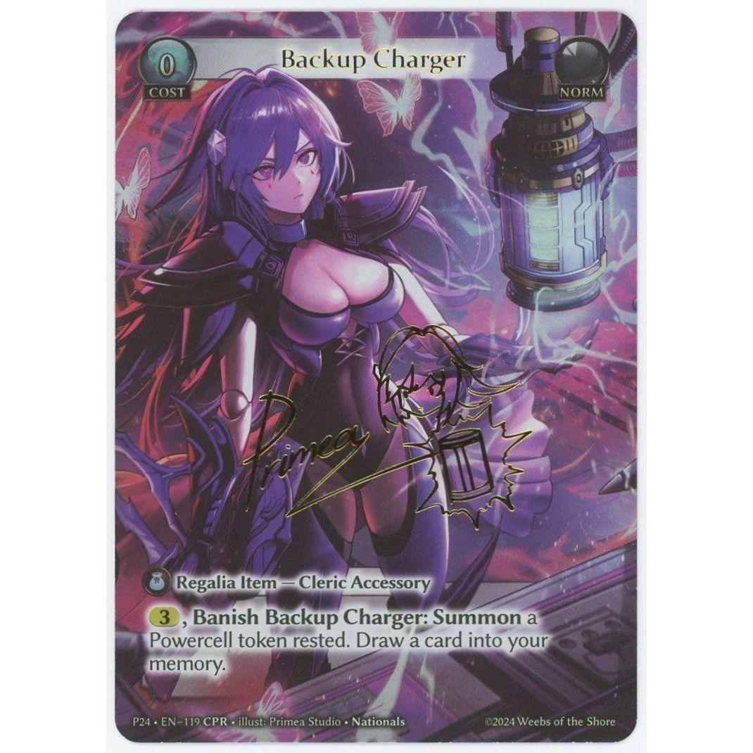 管理1977】 Backup Charger (CPR) P24 EN-119 [Grand Archive TCG