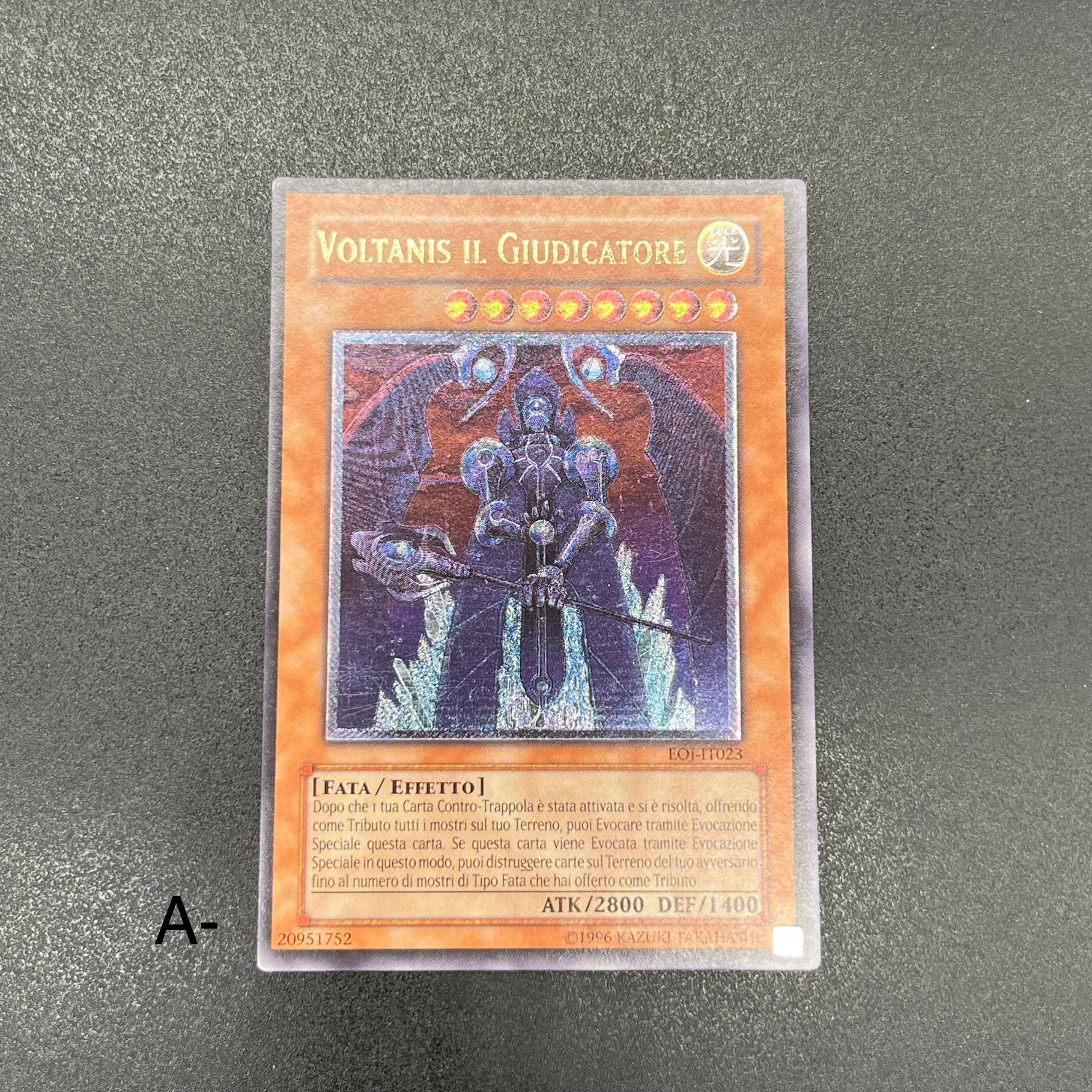 遊戯王 裁きを下す者－ボルテニス/レリーフ/イタリア/EU版 – カード