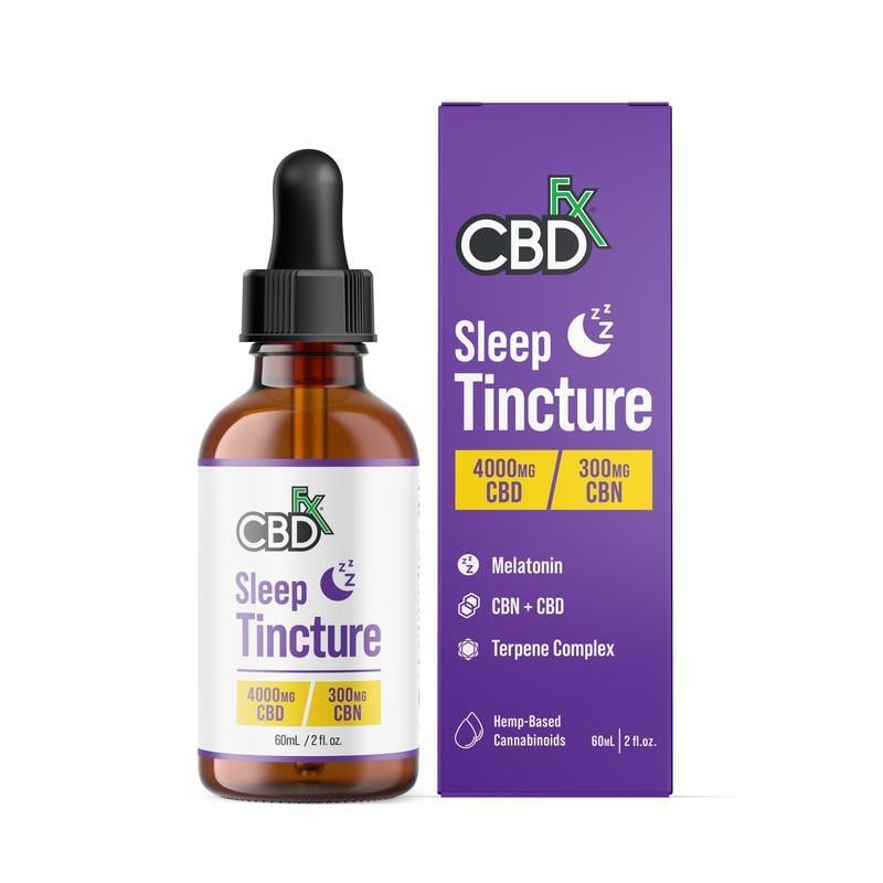 CBD Oil Sleep Tincture 1000-4000mg - CBDfx.com