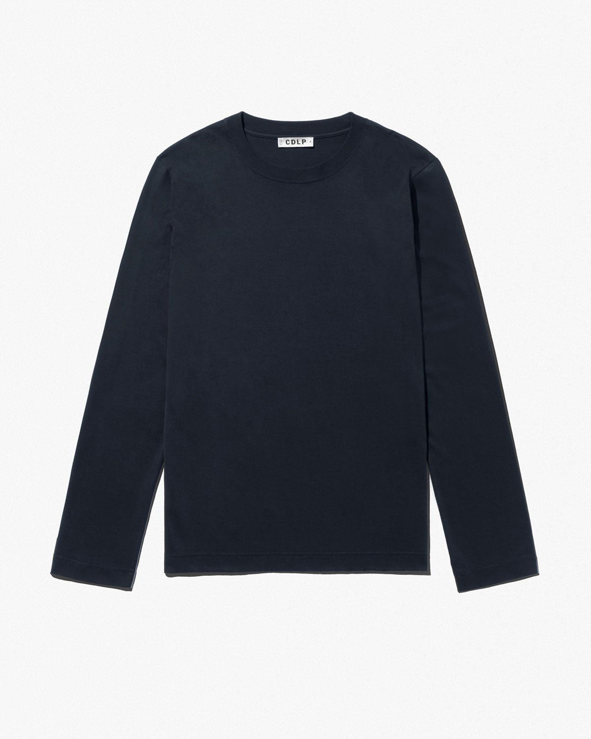 Men's Midweight Long Sleeve T-Shirt in Dark Navy | Shop—CDLP