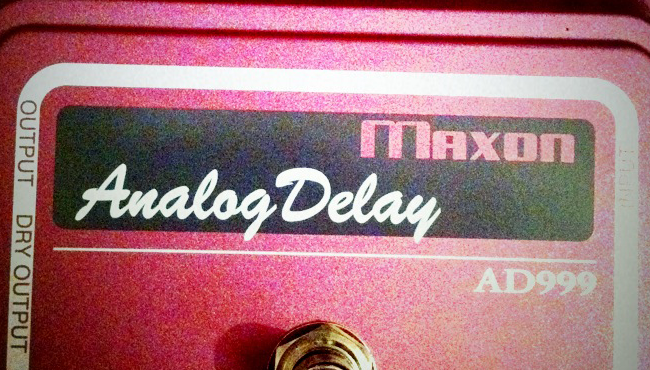 太く暖かみのあるアナログディレイ MAXON AD999 - emuramemo