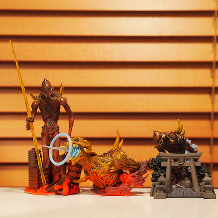 海洋堂 カプセルフィギュア 巨神兵東京に現わるヴィネット