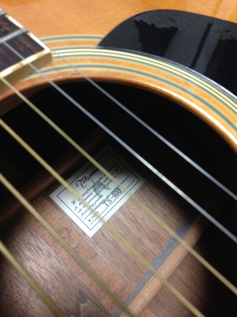 アコースティックギター（タカミネTS-600） - 緊張と緩和