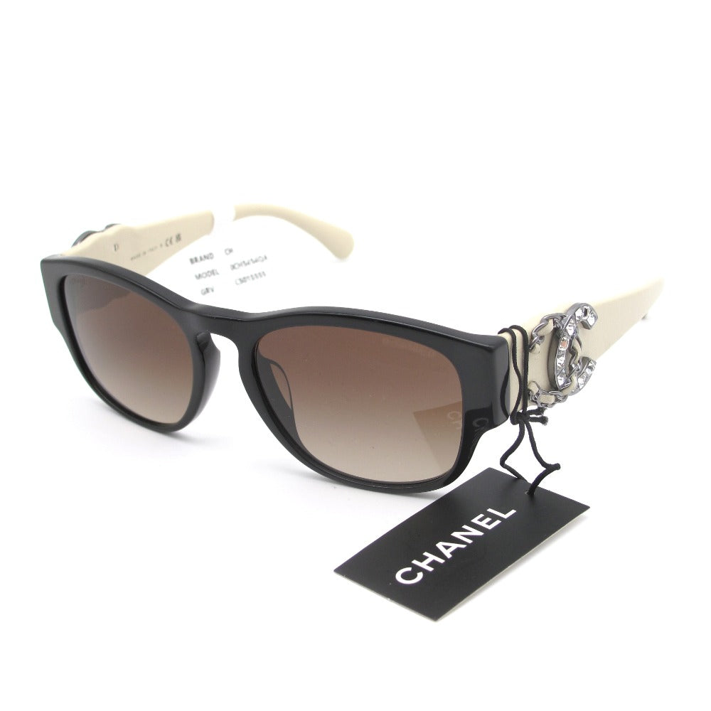 CHANEL シャネル サングラス 5454-Q-A ココマーク レザー ライン