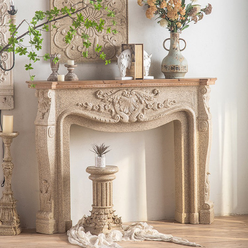 Chanté公式｜マントルピース 彫刻 存在感 シャビーシック アンティーク