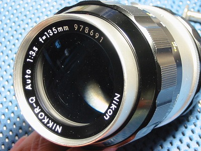 Fマウントレンズ：オート ニッコール－Q 135mmF3．5