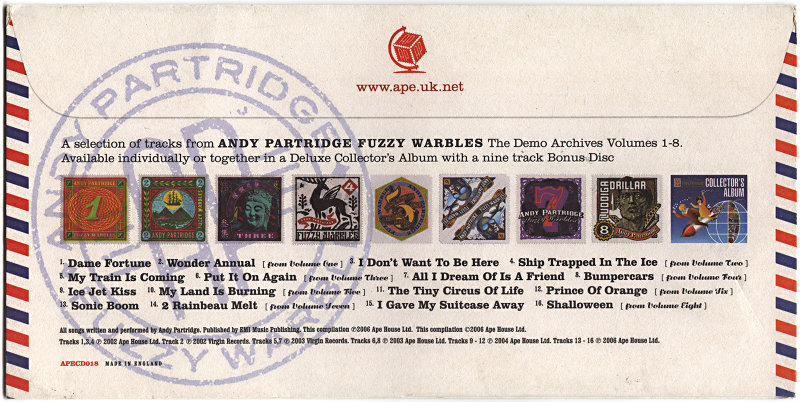 Chalkhills: Andy Partridge: Fuzzy Warbles