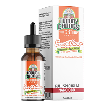 Good Vibes Full-Spectrum Nano CBD Tincture (100 mg CBD + 300 mg