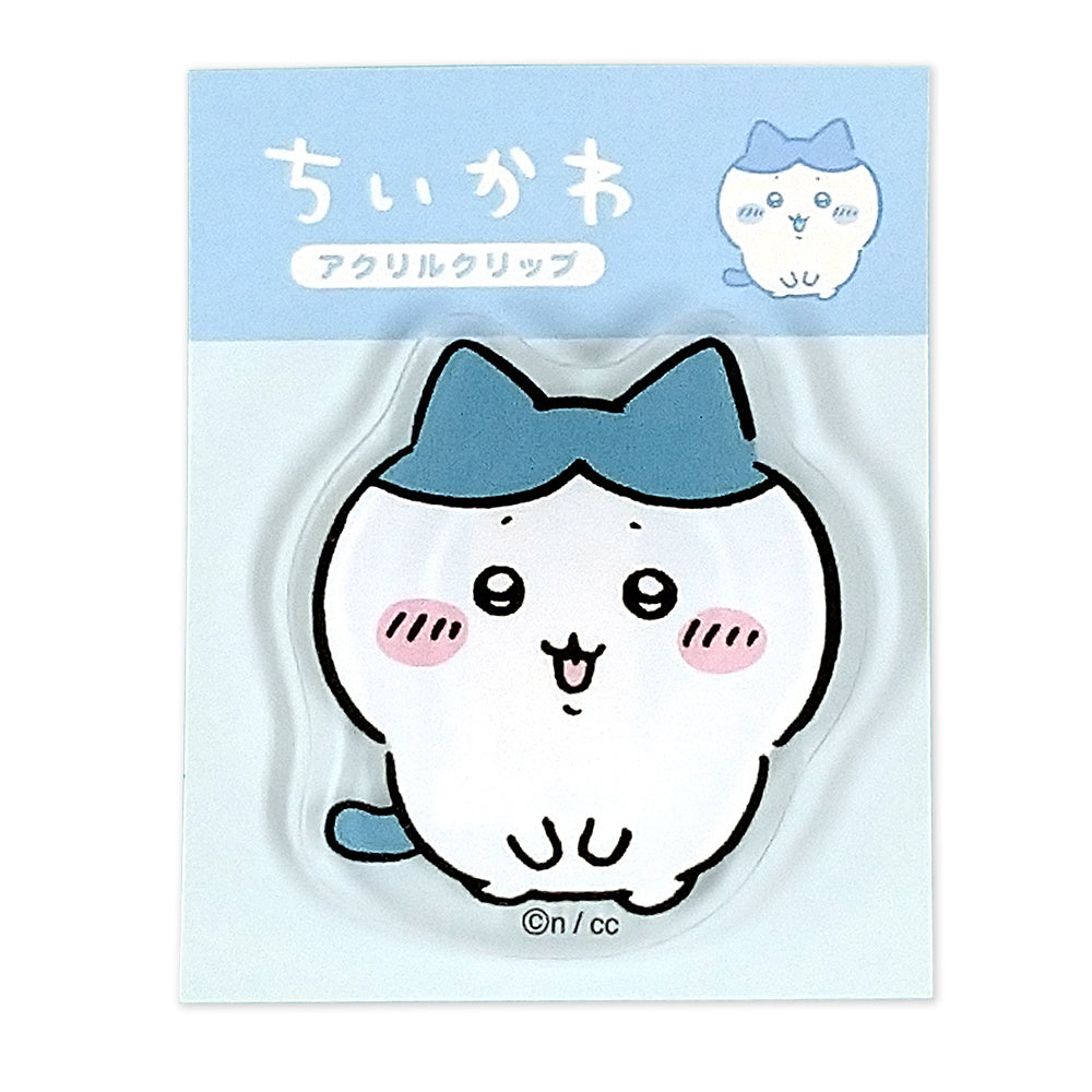 Chiikawa Acrylic Clip (Hachiware) | Chiikawa Market Official Goods