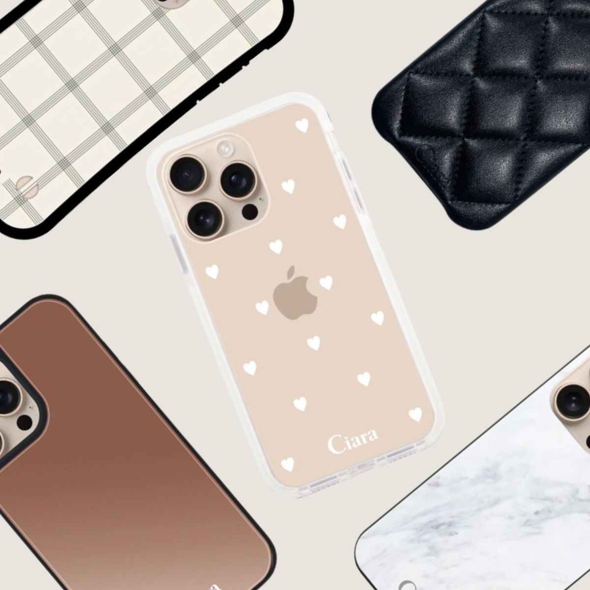 iPhone16Proのデザートチタニウムに合うカラー・スマホケース特集 | Ciara