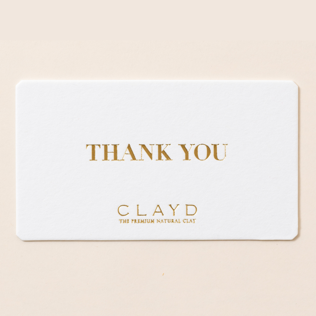 ギフト用メッセージカード［ THANK YOU ］ | CLAYD