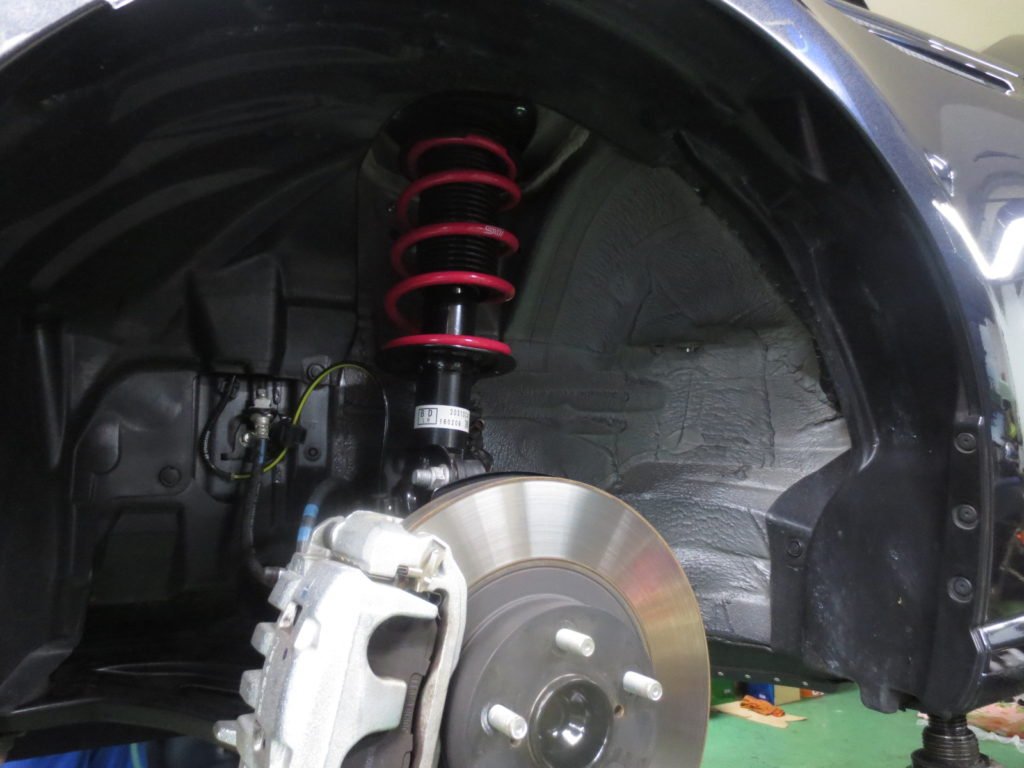 BRZ ZC6 STIダウンサス交換＆リヤ3面フィルム施工 | スバル専門店