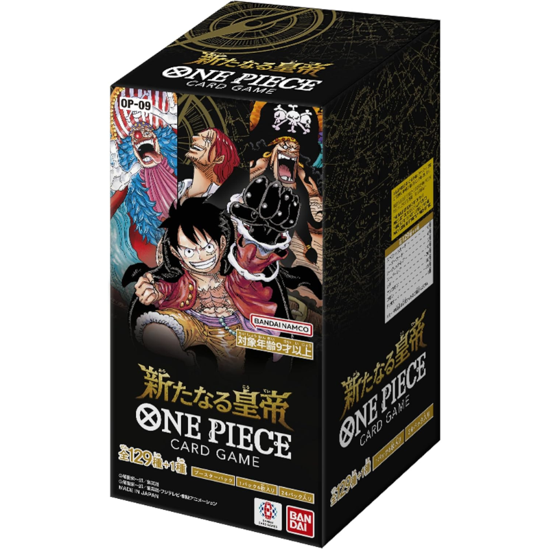 One Piece Japanese OP09 The Four Emperors Booster Box – Clovr Cards