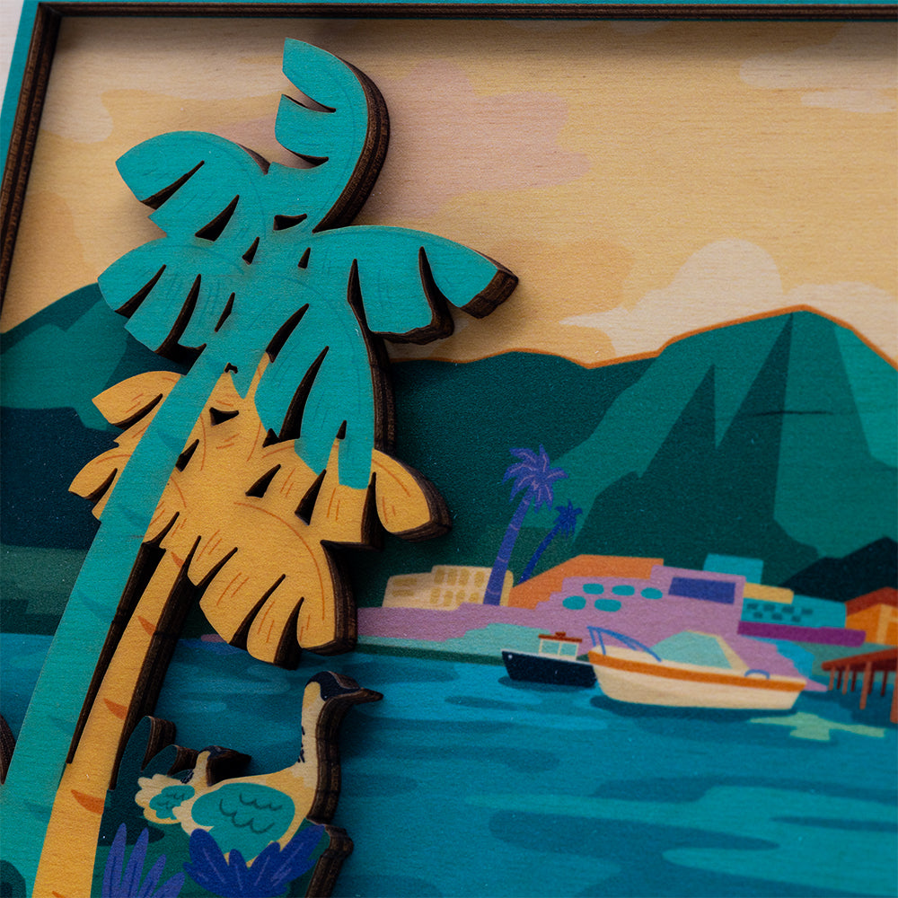 Jack Maalaea Layered Wall Art by Jack Soren for CocoNene