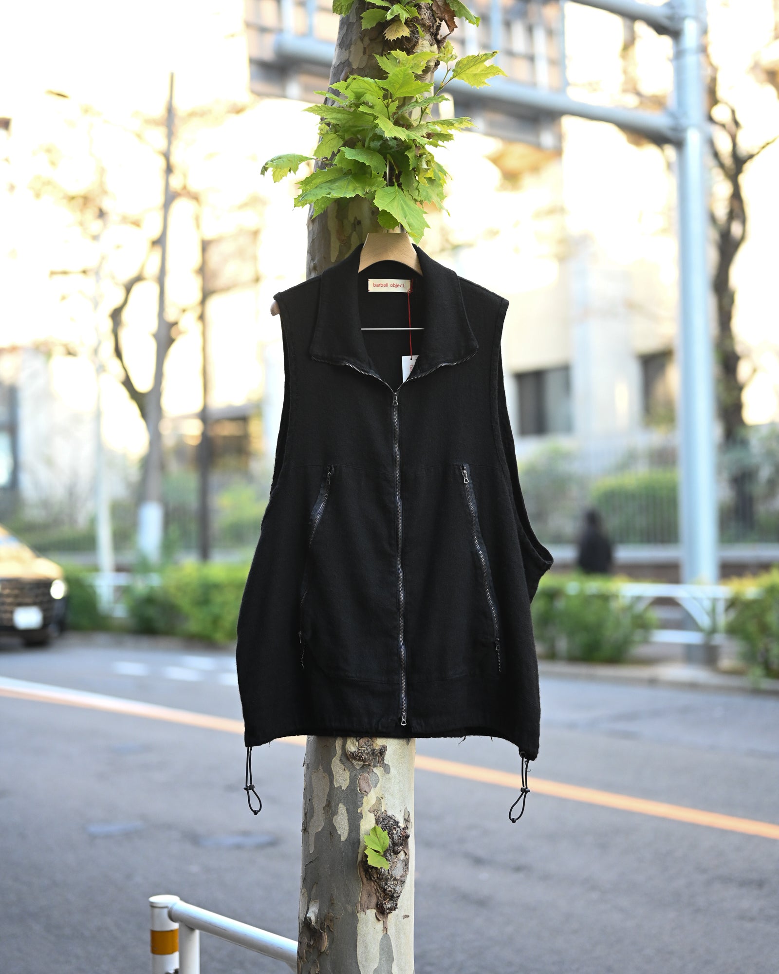 barbell object - flower vest | COELACANTH バーベルオブジェクト