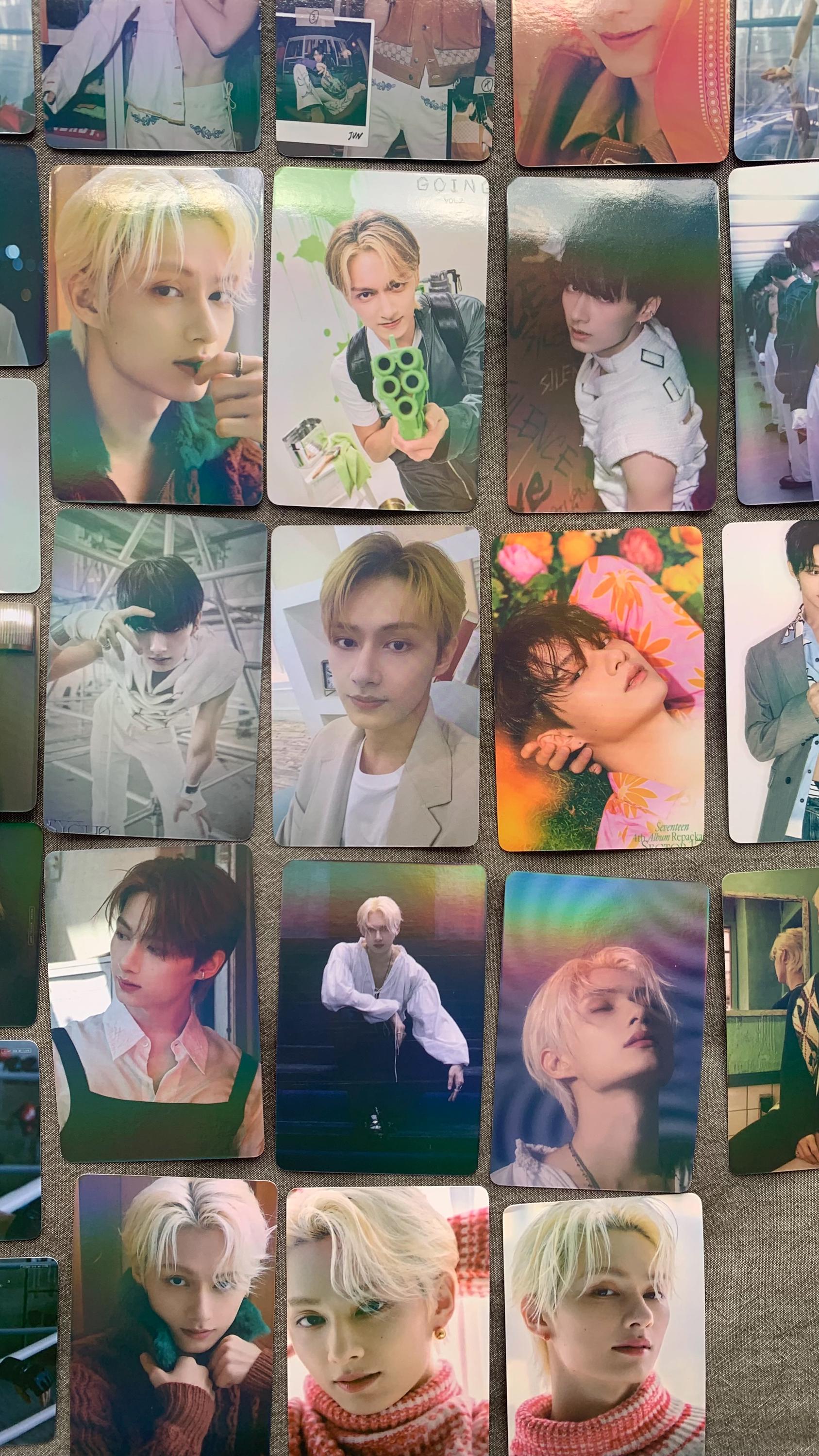Jun Seventeen 55pc/set The8 KPOP Photocards SVT merch lomo card