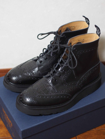 トリッカーズ×トッド・スナイダー ブーツ Tricker's トリッカーズ×TODD