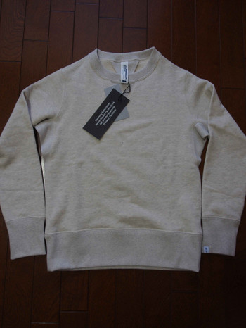 LOOPWHEELER ループウィラー × BEAMS PLUS クルーネックスウエット