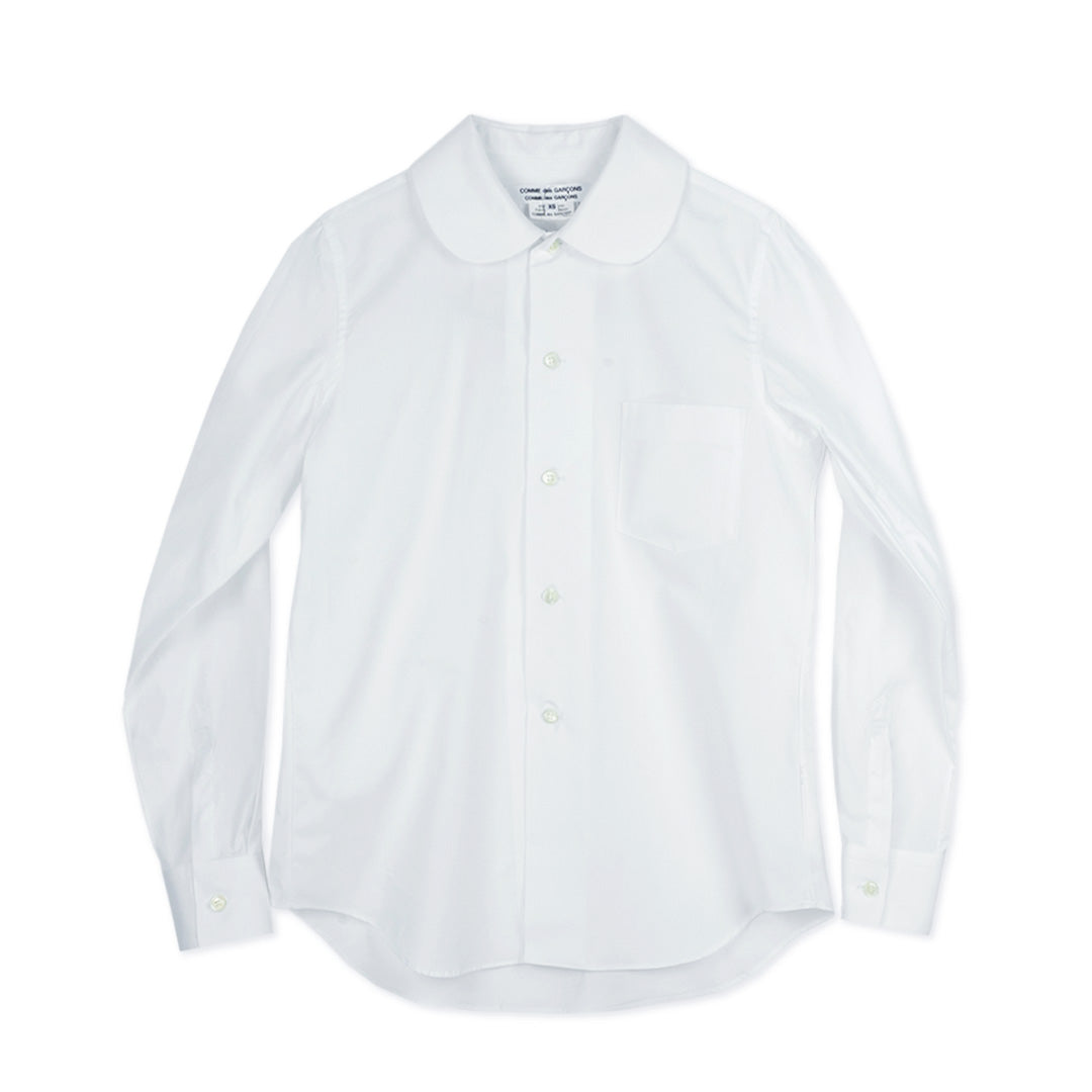 Peter Pan Collar White Shirt – COMME des GARÇONS Melbourne