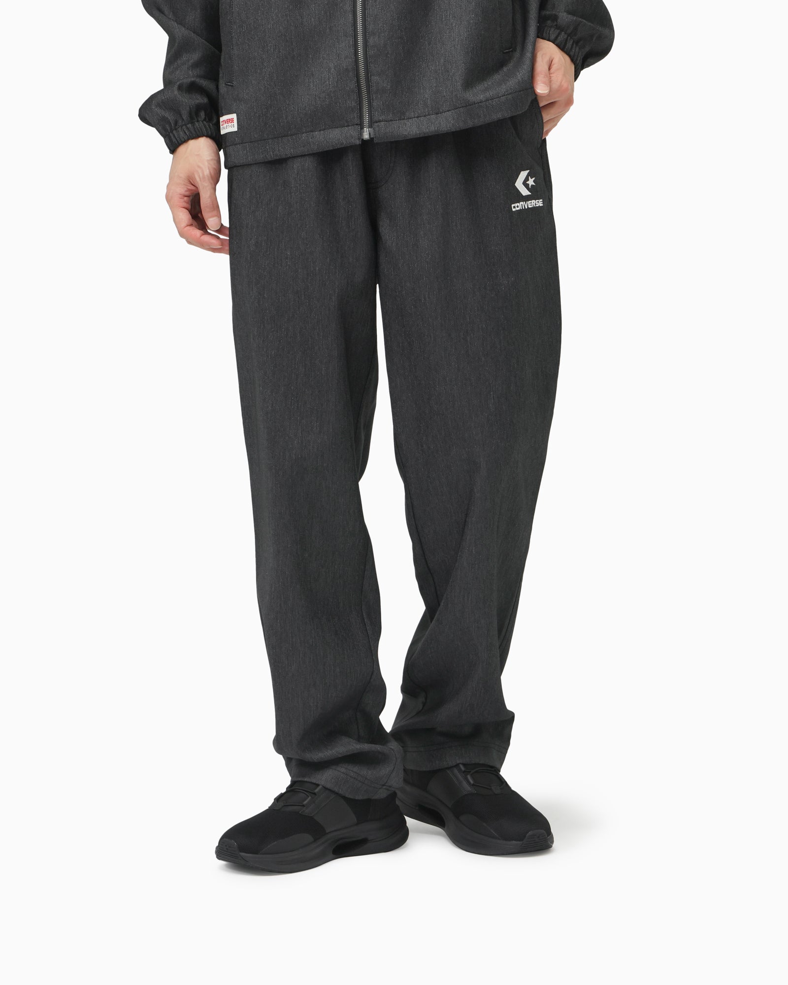 SYNTHETIC DENIM PANTS MENS (ブラック)– コンバース オンライン