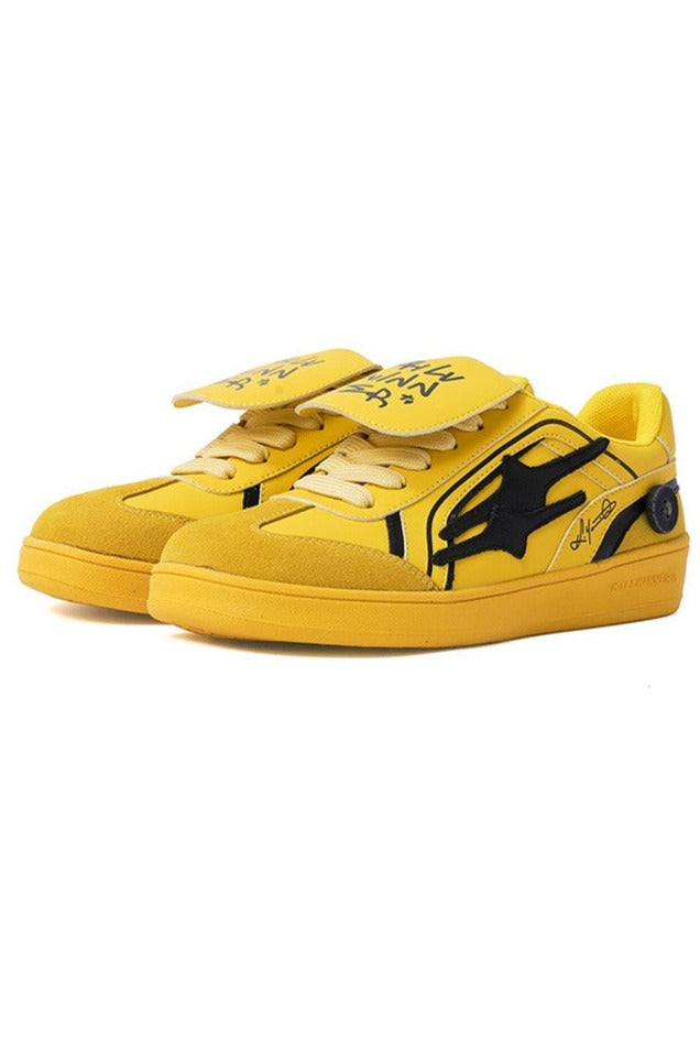 Yellow Dexter Sneakers - Killwinner – Copping Zone
