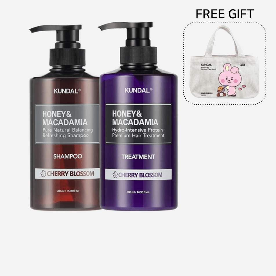 KUNDAL ハニー&マカデミア シャンプー＆トリートメントセット