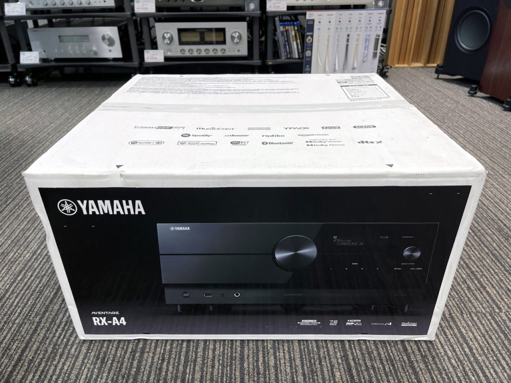 新宿本店】新製品”YAMAHA RX-A4A”展示スタート – 株式会社アバック