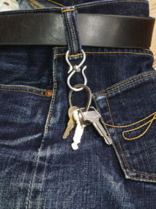 フラットヘッド エイトフック シルバーキーホルダー JE-KH1 ｜ 町田の