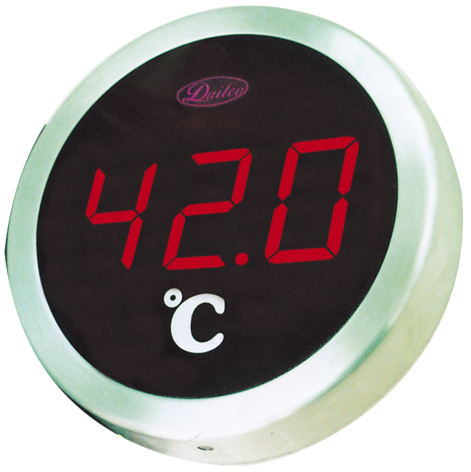 デジタル温度表示機 | 製品と図面を探す | 温浴施設向け機器のダイレオ