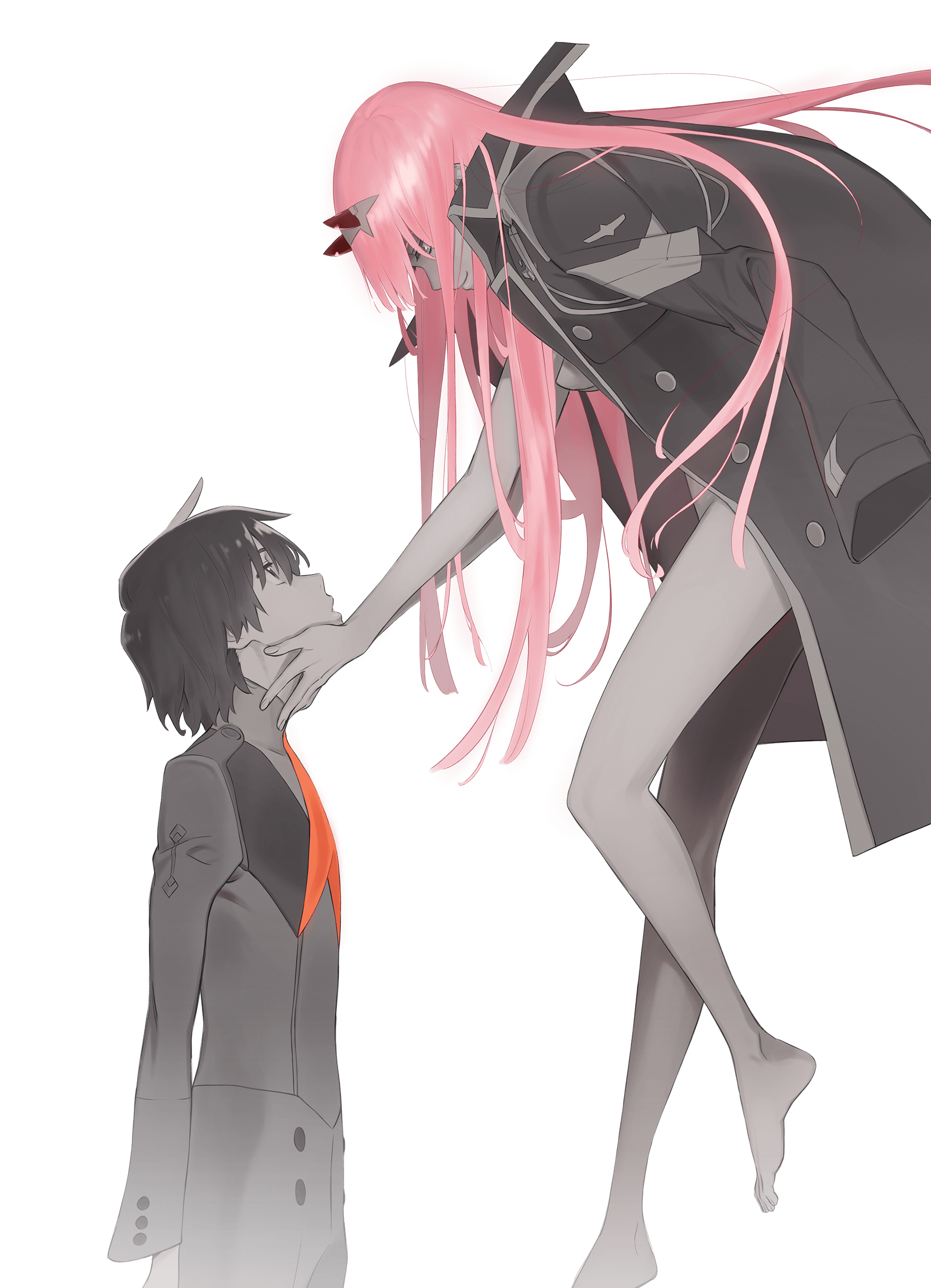 Darling in the FRANKXX key visual (Trigger x A-1 Pictures) : r/anime