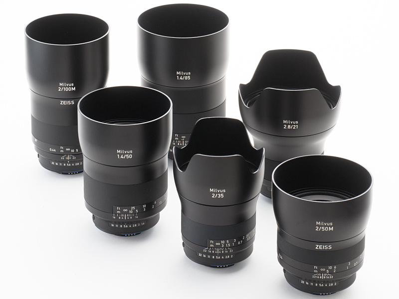 コシナ、カールツァイスと共同開発したレンズ「Milvus」 - デジカメ
