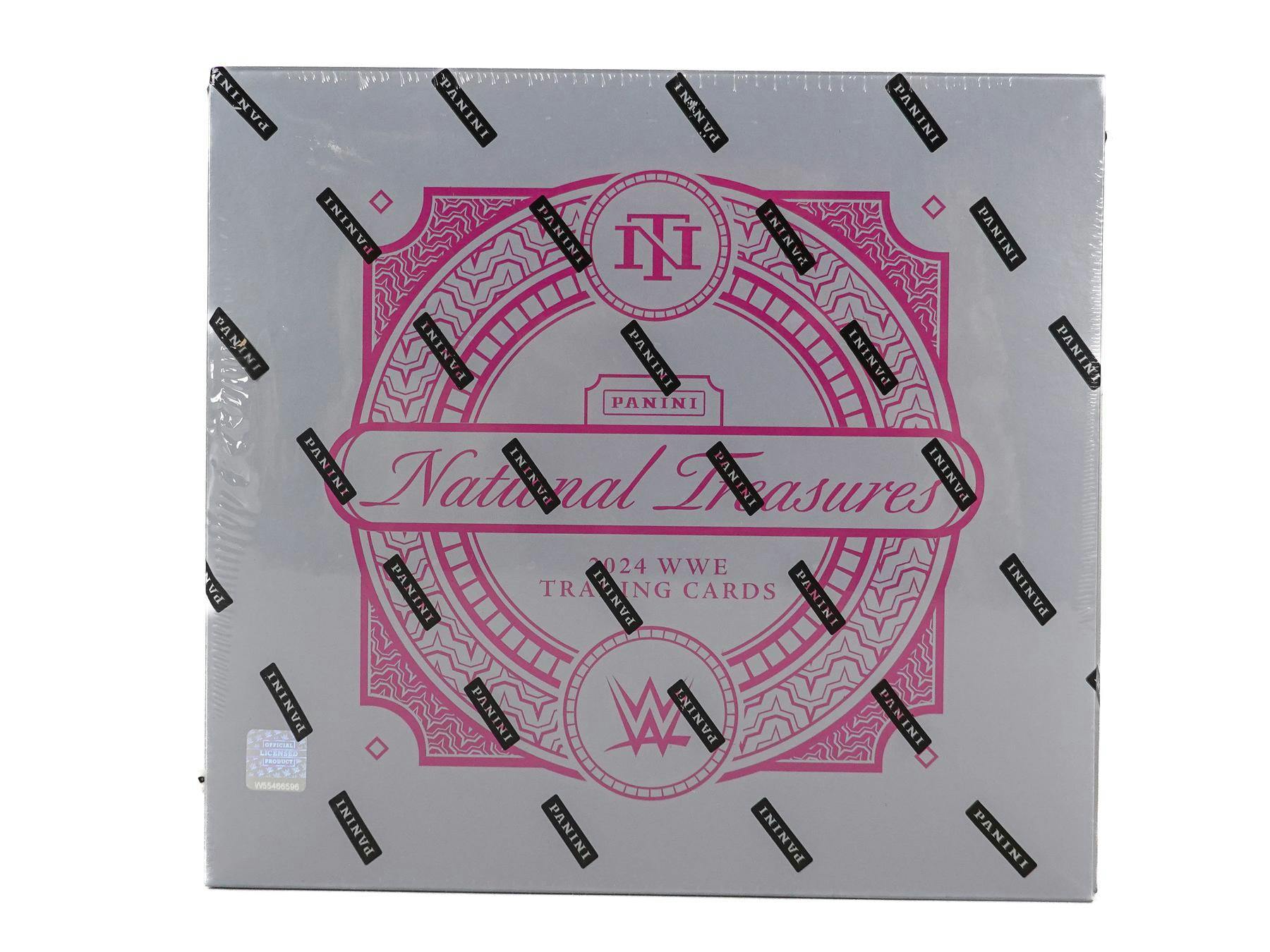 2024 Panini National Treasures WWE Wrestling Hobby Box (8 Autos / Mem