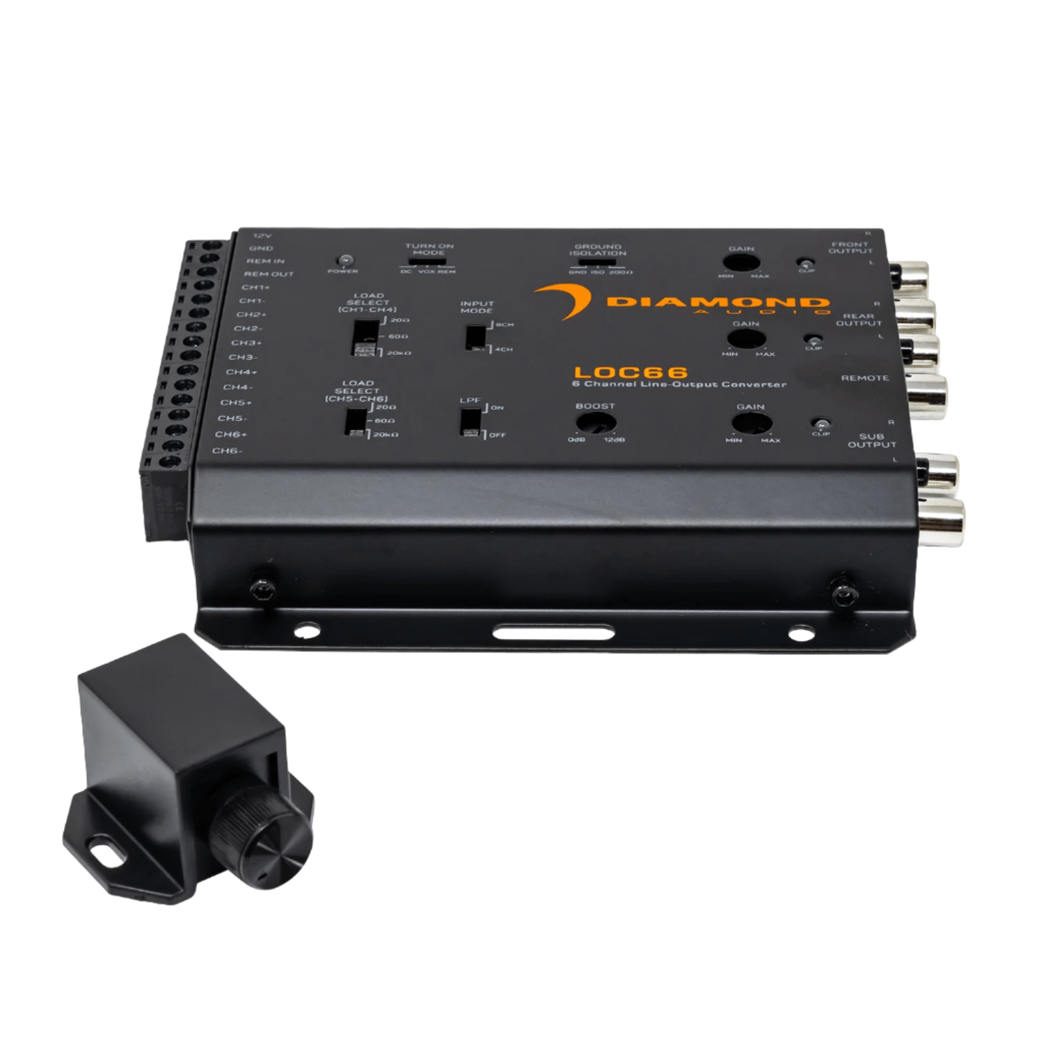 Diamond Audio LOC66: 6-Channel Line-Output Converter
