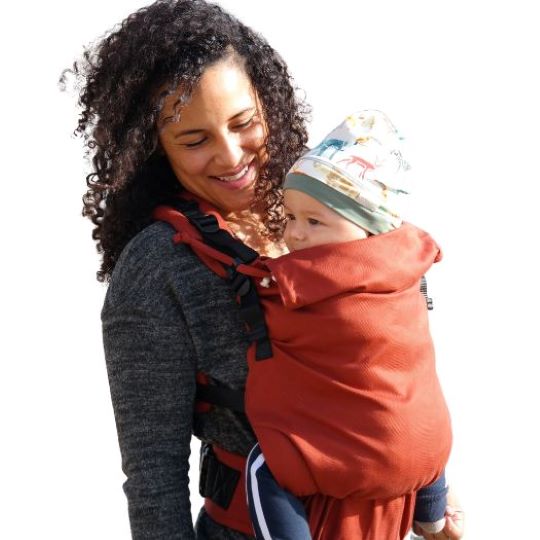 小柄なママでも使える！新生児から安心して縦抱きできる抱っこ紐