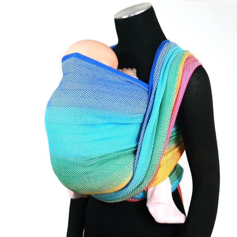 ベビーラップ 新生児から体重制限がなく抱っこやおんぶに使える