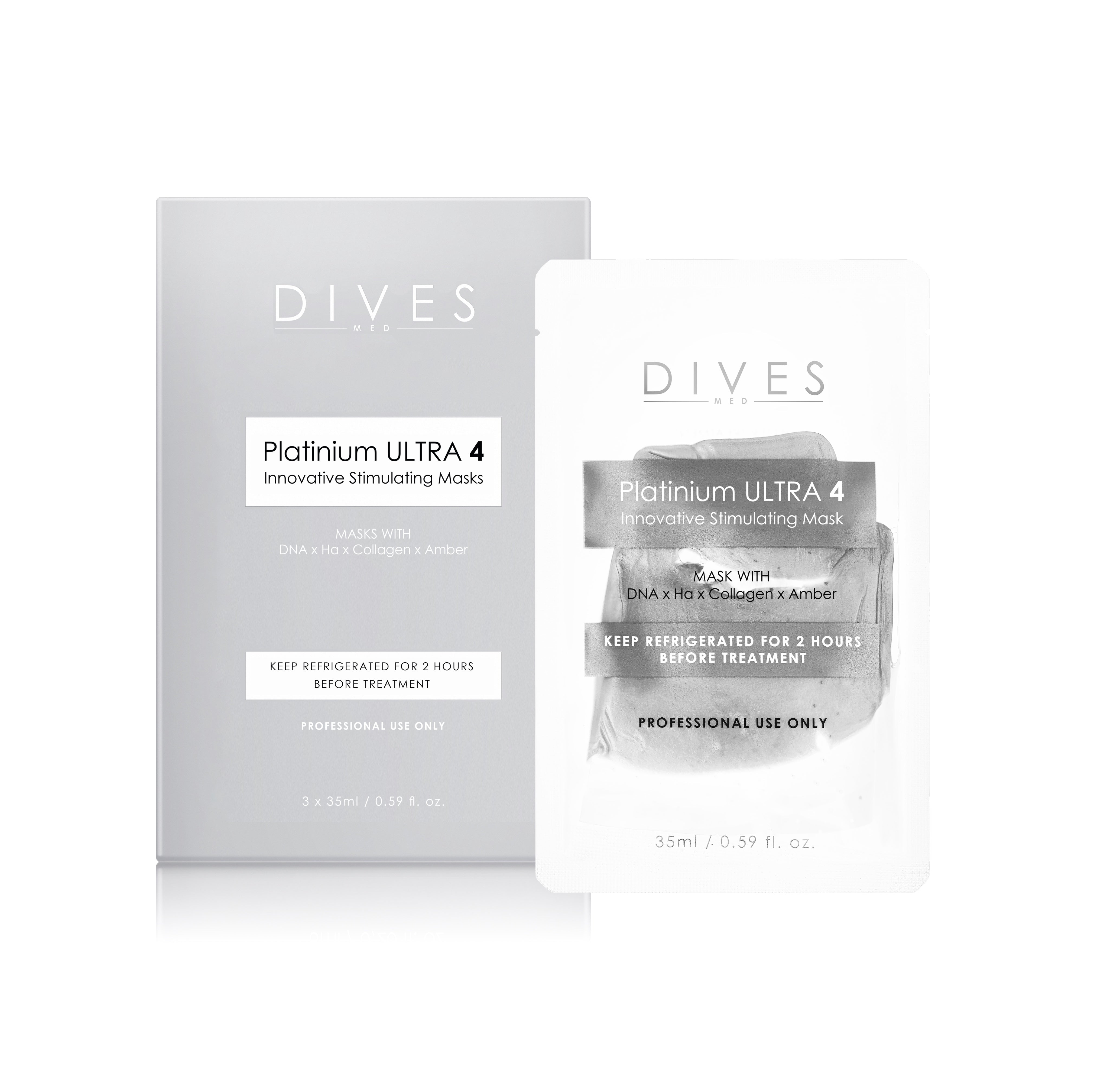 Platinum Hydration Mask – Platinum Ultra 4 Mask – DIVES MED
