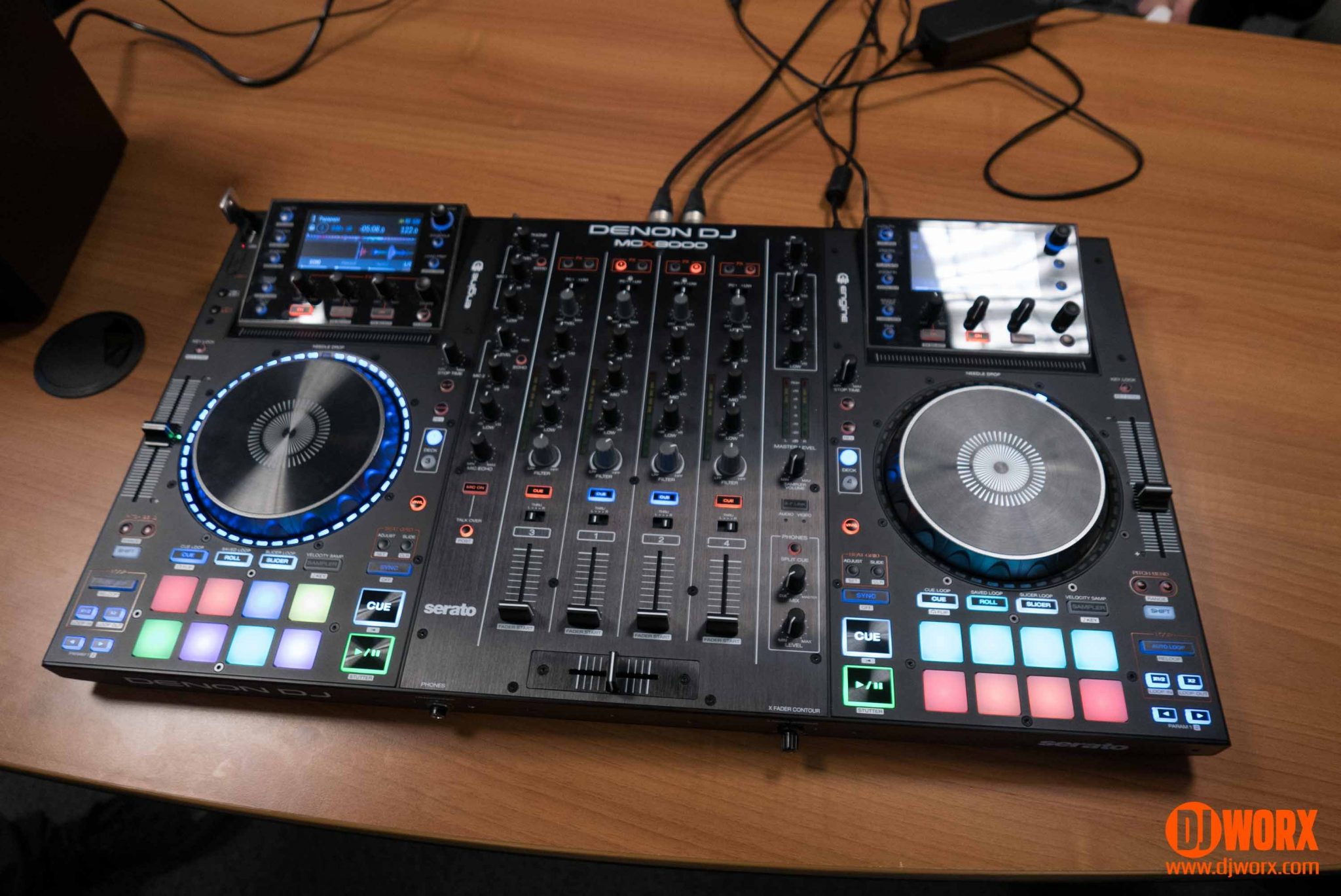 Denon DJ MCX-8000 controller — exclusive pics! – DJWORX