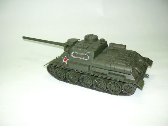 タミヤ 1／35 ソビエト襲撃砲戦車 SU－100 ジューコフ