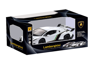 2.4GHz 1/24 RCカー ランボルギーニ ヴェネーノ (白) – 名城・伝統美